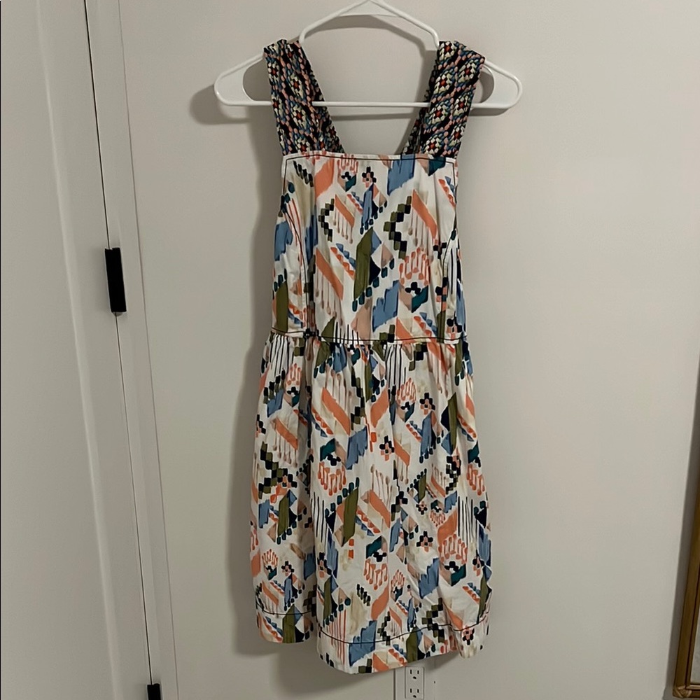 Aztec Pattern Mini Dress By Meave - image 1